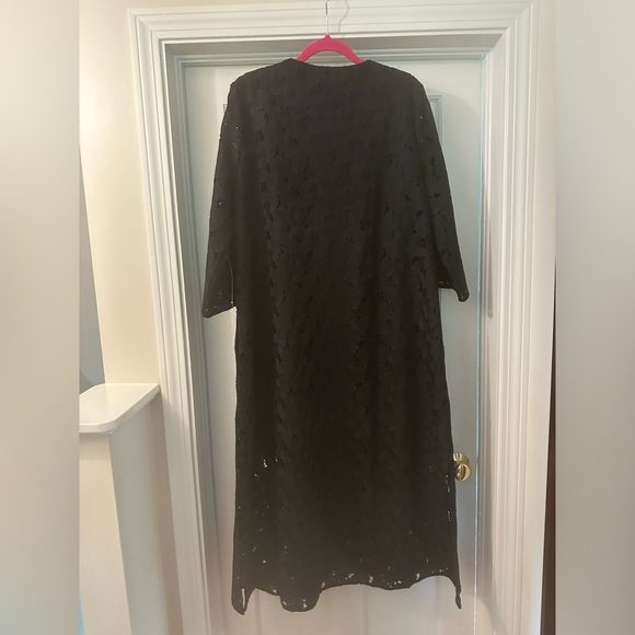 Black lace Tuckernuck dress/kaftan - Picture 2 of 4